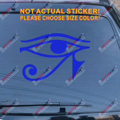 Eye Of RA RE Horse Egyptian God Pagan Car Decal Sticker Vinyl Bumper Truck