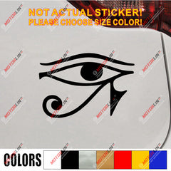 Eye Of RA RE Horse Egyptian God Pagan Car Decal Sticker Vinyl Bumper Truck