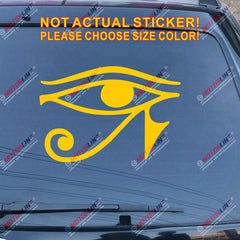 Eye Of RA RE Horse Egyptian God Pagan Car Decal Sticker Vinyl Bumper Truck