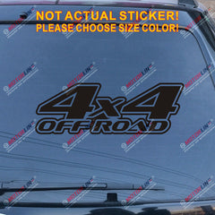 4X4 Off Road Decal Sticker Car Vinyl fit for Jeep Ford Chevrolet Toyota