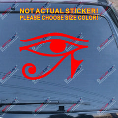 Eye Of RA RE Horse Egyptian God Pagan Car Decal Sticker Vinyl Bumper Truck