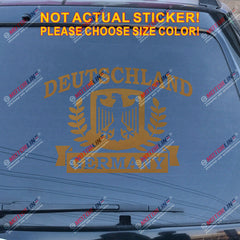 Germany Coat of arms German Eagle Decal Sticker Car Vinyl Deutschland classical