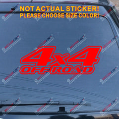 4X4 Off Road Decal Sticker Car Vinyl fit for Jeep Ford Chevrolet Toyota