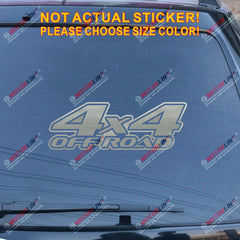 4X4 Off Road Decal Sticker Car Vinyl fit for Jeep Ford Chevrolet Toyota