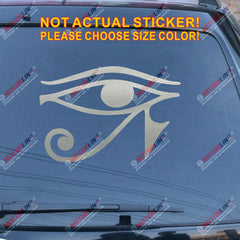 Eye Of RA RE Horse Egyptian God Pagan Car Decal Sticker Vinyl Bumper Truck