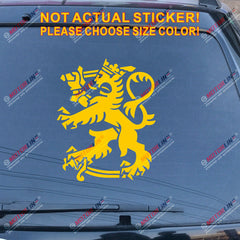 Coat of arms of Finland Suomi Lion Decal Sticker Car Vinyl pick size Finnish b