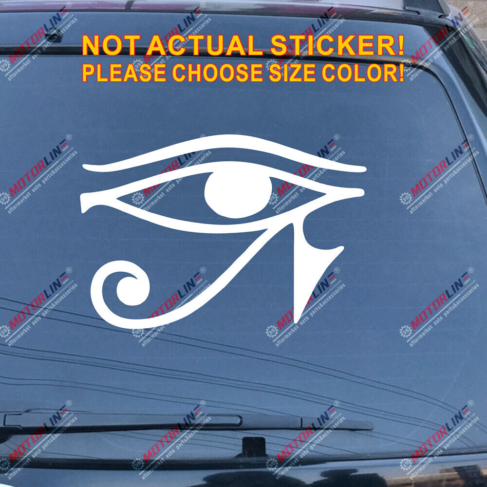 Eye Of RA RE Horse Egyptian God Pagan Car Decal Sticker Vinyl Bumper Truck