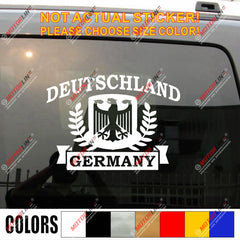 Germany Coat of arms German Eagle Decal Sticker Car Vinyl Deutschland classical