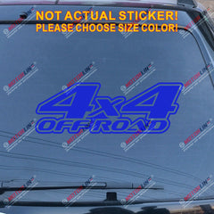 4X4 Off Road Decal Sticker Car Vinyl fit for Jeep Ford Chevrolet Toyota