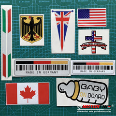 Belarus Coat of arms Decal Sticker Car Vinyl Reflective pick size 4'' 6'' 8''