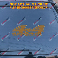 4X4 Off Road Decal Sticker Car Vinyl fit for Jeep Ford Chevrolet Toyota