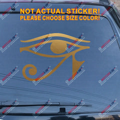 Eye Of RA RE Horse Egyptian God Pagan Car Decal Sticker Vinyl Bumper Truck