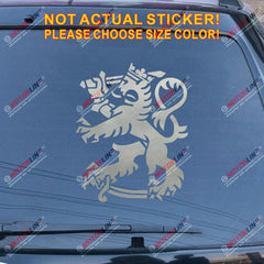 Coat of arms of Finland Suomi Lion Decal Sticker Car Vinyl pick size Finnish b