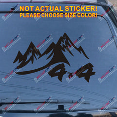 4X4 Off Road Decal Sticker Car Vinyl fit for Jeep Ford Toyota mountain Chevy b