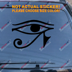 Eye Of RA RE Horse Egyptian God Pagan Car Decal Sticker Vinyl Bumper Truck