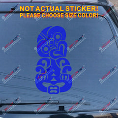 Hei-tiki Maori Tiki New Zealand Decal Sticker Car Vinyl pick size color b