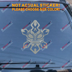 Taino Sun symbol Decal Sticker Puerto Rico Car Vinyl pick size color no bkgrd b