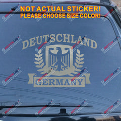 Germany Coat of arms German Eagle Decal Sticker Car Vinyl Deutschland classical