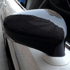 Real Carbon Fiber Mirror Cover Fit For Lexus ES IS LS 13-16 CT GS 12-16 RC LHD