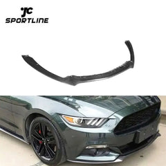 Carbon Fiber Front Chin Lip Splitter for Ford Mustang GT Coupe 2-Door 15-17  (fits: Mustang)