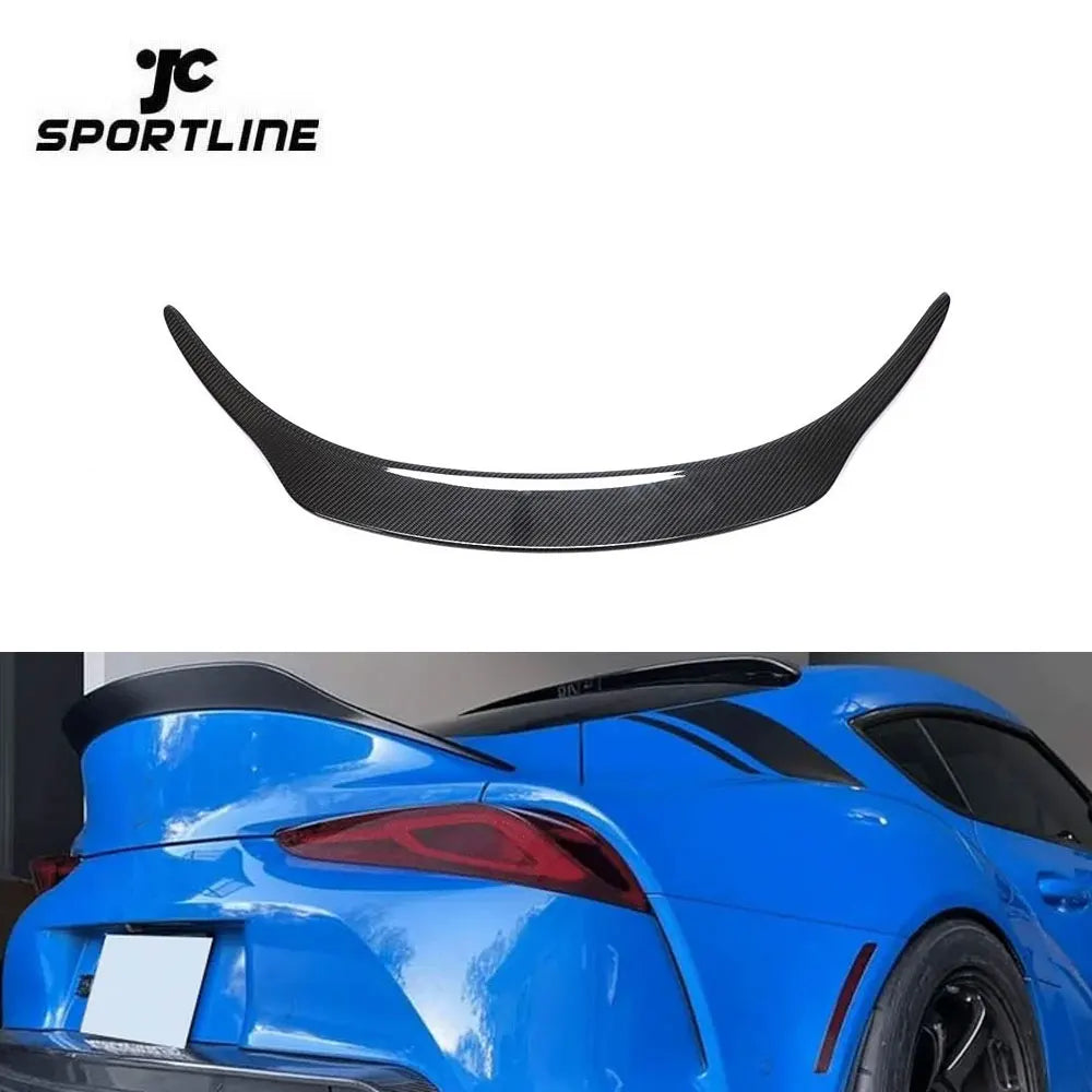 For Toyota Supra A90 MK5 GR Coupe Dry Carbon rear spoiler high kick spoiler