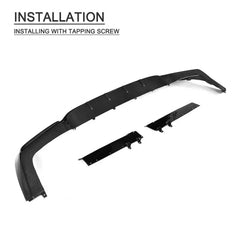 Carbon Fiber rear diffuser bumper lip for Mercedes Ben z S-Class W222 AMG S63 S65  2018