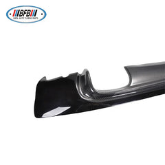 For BMW 3 Series E46 1998-2004 Half Carbon Fiber M Style  Rear Diffuser Perfect Fitment 2007-2011 Year