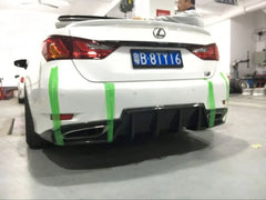 Modify Luxury Carbon fiber Rear Diffuser for Lexus GS350 F Sport Bumper Only 13-15