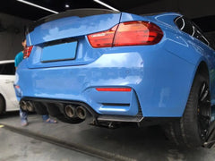 Carbon Fiber M4 Rear Bumper Diffuser Lip Refit for BMW F80 M3 F82 F83 M4 2015 - 2019