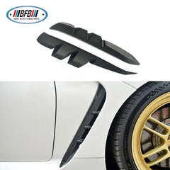 Full Dry Carbon Fiber Side Fender Vents Add On Style Fit For 2022 Subaru BRZ