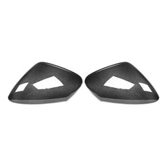 replaceable dry carbon fiber material mirror case side mirror cover for 992.1 2019- Carrera taycan 9J1.1 2020-up