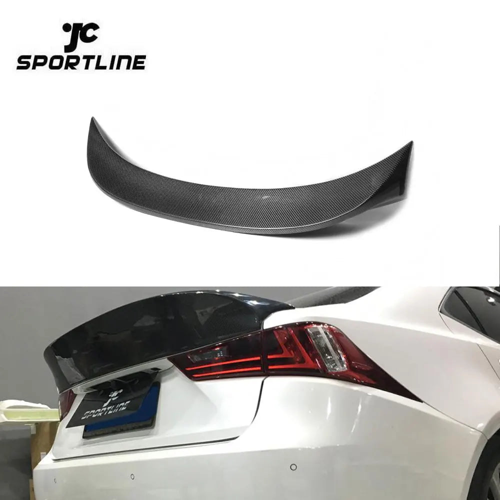 Carbon Fiber IS350 Rear Spoiler for Lexus IS250 IS350 ISF 2013Up