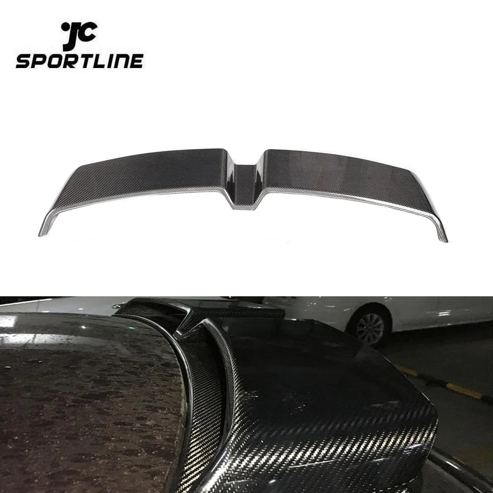 R18 Style Carbon Fiber Back Window Spoiler for Audi A1 X8 10-16