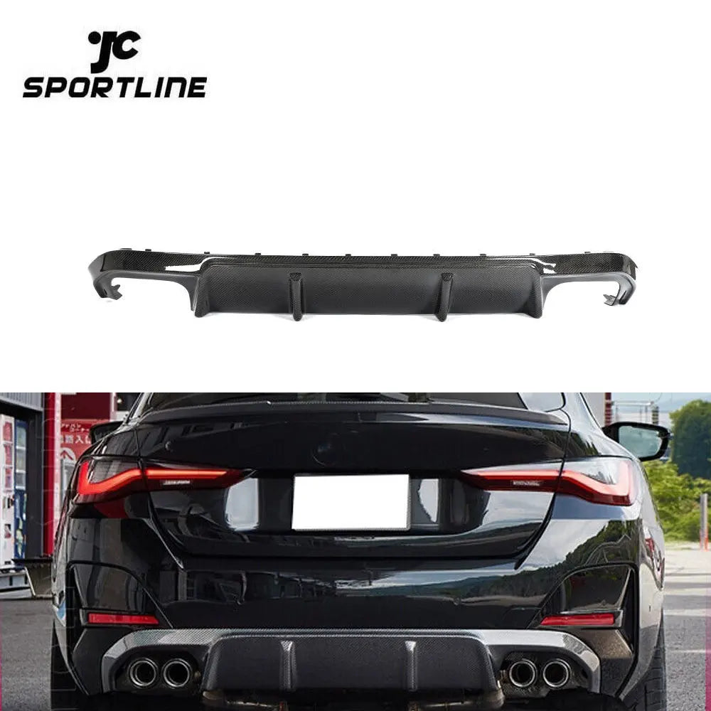 G26 Rear Diffuser Carbon Fiber Lip for BMW G26 440i Gran Coupe M Tech 2021-2023