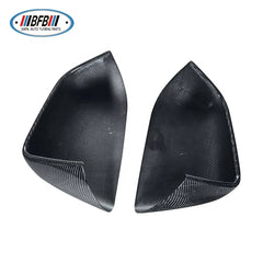 Real Dry Carbon Fiber Mirror Covers Side Mirror Cover For Tesla Model 3 2017up