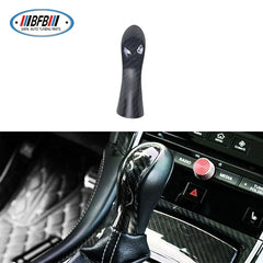 Q50 Carbon Interior Cover Dry Carbon Fiber Gear Shift Knob Cover Add on style For Infiniti Q50 2015-2017