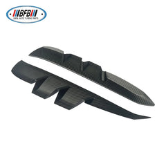 Full Dry Carbon Fiber Side Fender Vents Add On Style Fit For 2022 Subaru BRZ