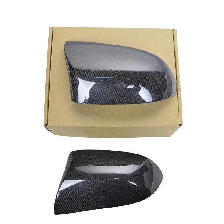 Mirror Cover LHD Carbon Fiber M Look Replacement Rearview Mirror Cover For BMW X3 F25 X4 F26 X5 F15 X6 F16