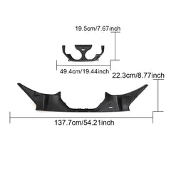 G87 M2 Dry Carbon Front Rear Diffuser Lip for BMW G87 M2 Base Coupe 2-Door 2023-2024