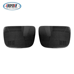 2pcs Real Dry Carbon Fiber Interior Trims Seat Cover Panel For Subaru BRZ GR86 2021-2023