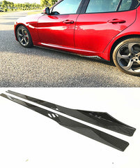 Carbon Fiber Giulia Side Skirts for Alfa Romeo Giulia Sport Sedan 4-Door 2017- 2020