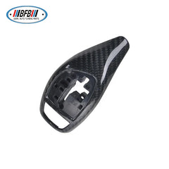 For F30 High configuration Car Replacement Carbon Fiber Gear Shift Knob Cover for F35 F10 F20 F32 F22