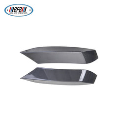 Dry Carbon Fiber Front Bumper Splitter 2 Piece Set Of Front Trim Strips Corners For F80 M3 F82 F83 M4