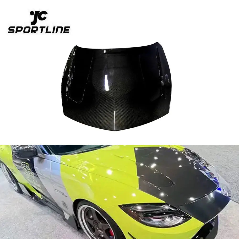 For Nissan Z 400Z 2023 Prepreg Dry Carbon Fiber Car Hood Bonnet RZ34