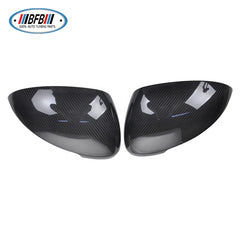 BFB Auto Parts Real Dry Carbon Fiber Mirror Cover Rear View Mirror Cover For Porsche Macan Add on type