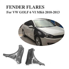 Carbon Fiber Door Fender Side Blades for VW Golf VI MK6 GTI R20