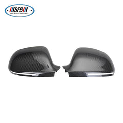 Real Carbon Fiber Mirror Cover for Audi A4 B8 09-11 without Side Assist Rearview Mirror Cover