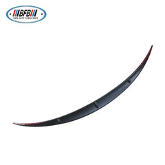 High Quality Matte 2x2 Real Carbon Dry Carbon Fiber Install Car Rear spoiler For Tesla model Y 2020+