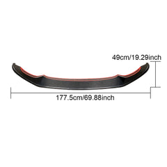 For BMW F80 M3 F82 F83 M4 14-18 Real Carbon Front Bumper Splitter Lip Spoiler Chin Body Kit