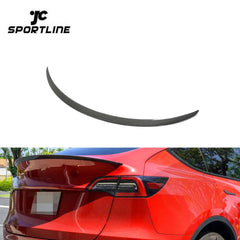 Pre-preg Rear Trunk Spoiler for Tesla Model Y Performance Sport Utility 4-Door 2020-2022